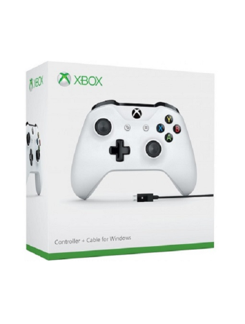 Геймпад Microsoft Xbox One S Безпрвідний Контролер (Білий)